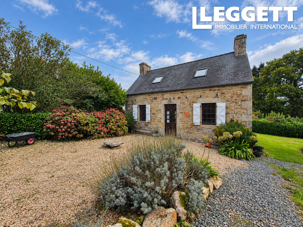 Vente Maison Charmante maison en pierre avec près de 7 000 m² de terrain dont 6 000 m² de bois, à 20 min des plages Botsorhel
