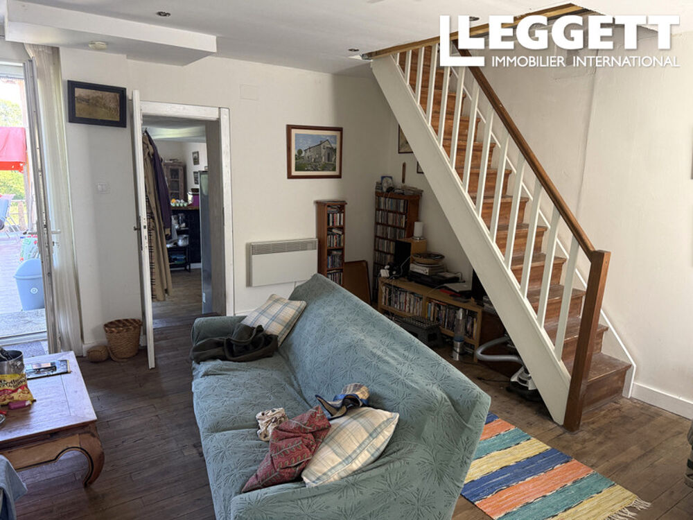 Vente Maison Pour les amoureux de la nature : charmante maison avec deux chambres et un beau jardin en bord de rivière Gouex