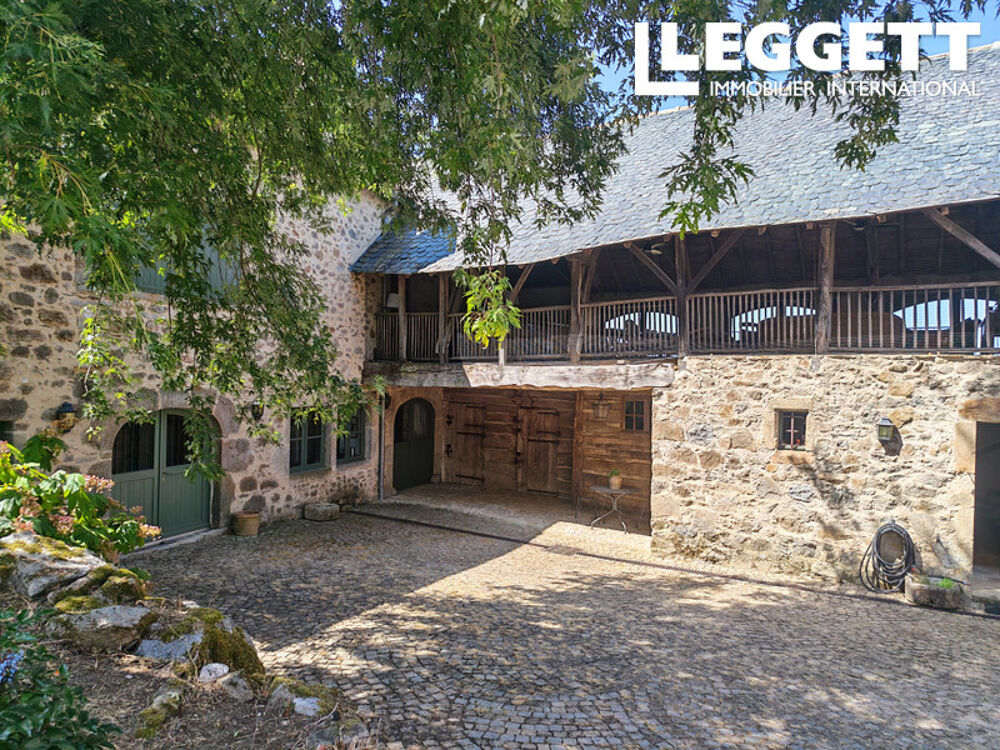 Vente Maison Hameau privé d?exception avec trois maisons, lac, piscine et tennis en Aveyron Lescure-jaoul