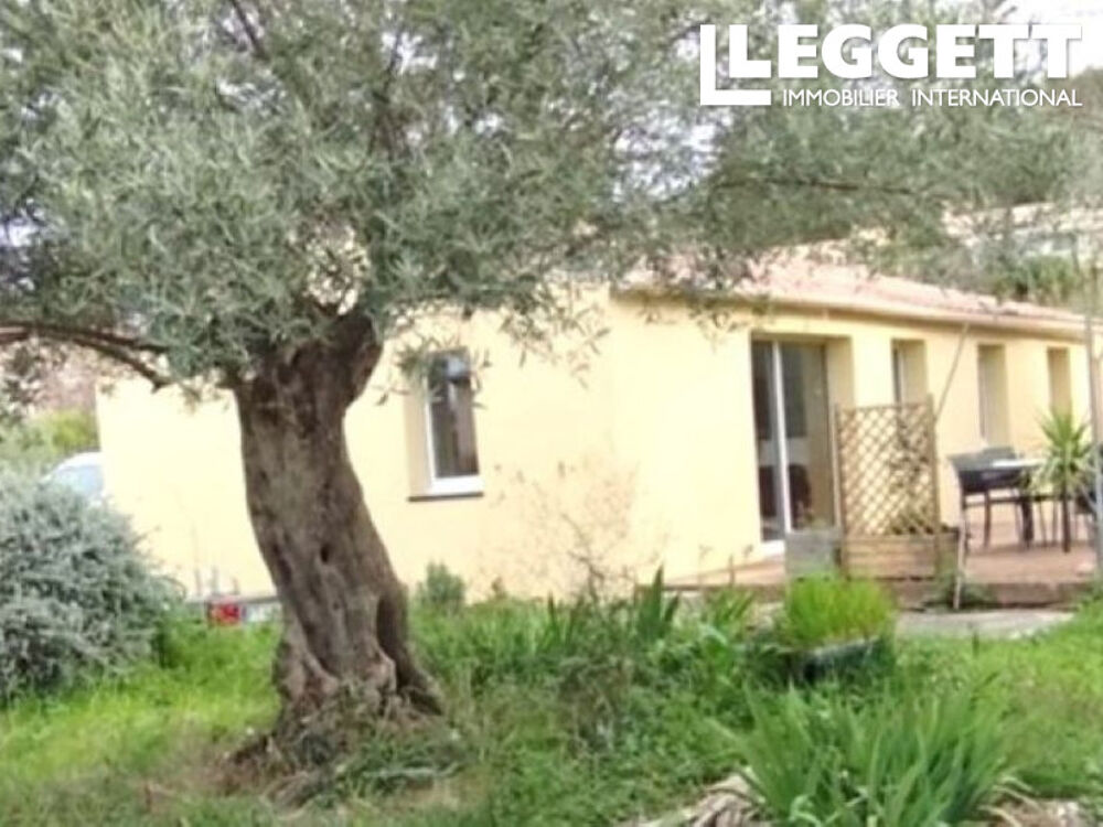 Maison de plain-pied avec piscine et jardin paysager à 15mn de Pézenas