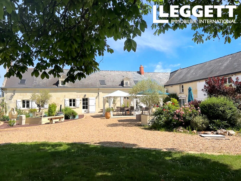 Propriété de Charme avec Maison Familiale, Chambres d'Hôtes et Piscine ? Vallée de la Loire