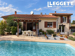 Vente Maison Maison individuelle de 4 chambres avec piscine chauffée, garage de 88 m² et jardin à Carcassonne Carcassonne