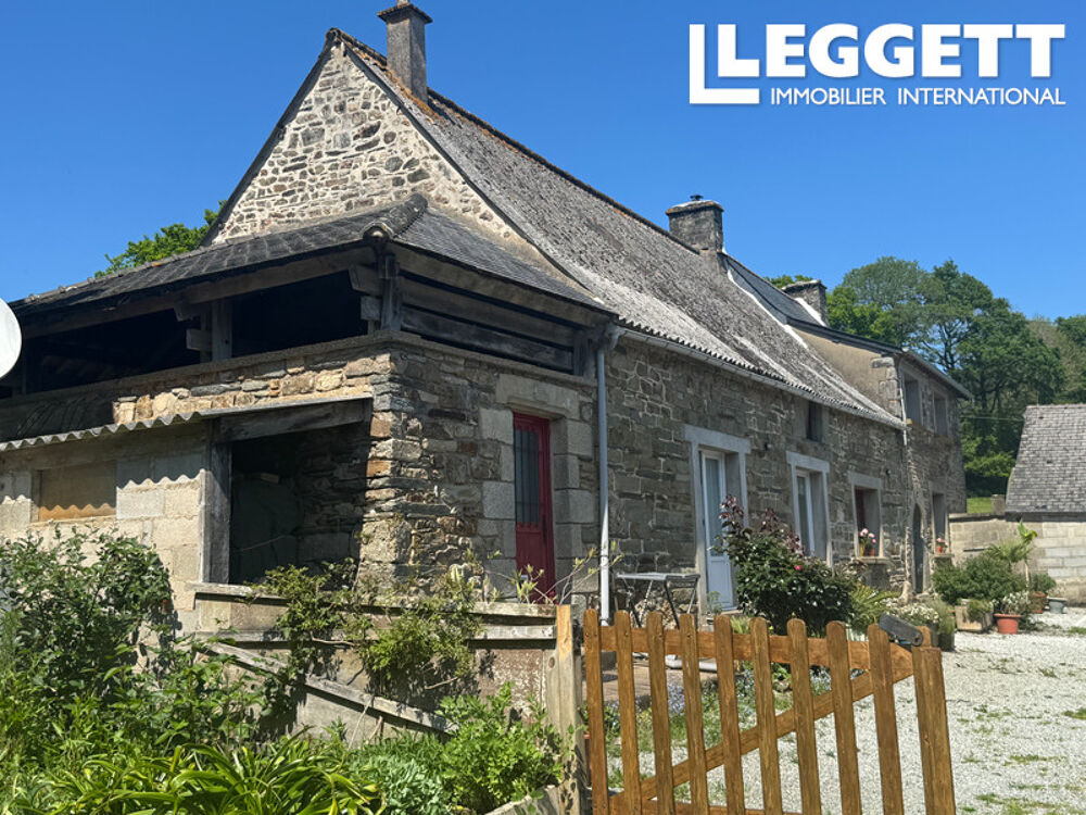 Vente Maison Une belle maison datant de 1703 à la campagne près du Lac de Guerlédan et de Mûr de Bretagne Sainte-brigitte