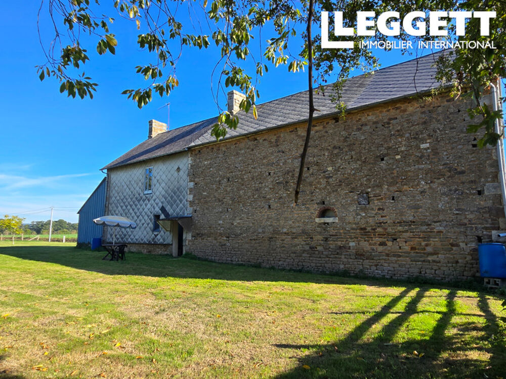 Vente Maison Maison de campagne avec grange attenante en pierre et grand jardin Le teilleul