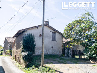 Vente Maison Petite maison de charme à rénover entièrement, avec une grange et un grand jardin offrant une vue magnifique Mazerolles