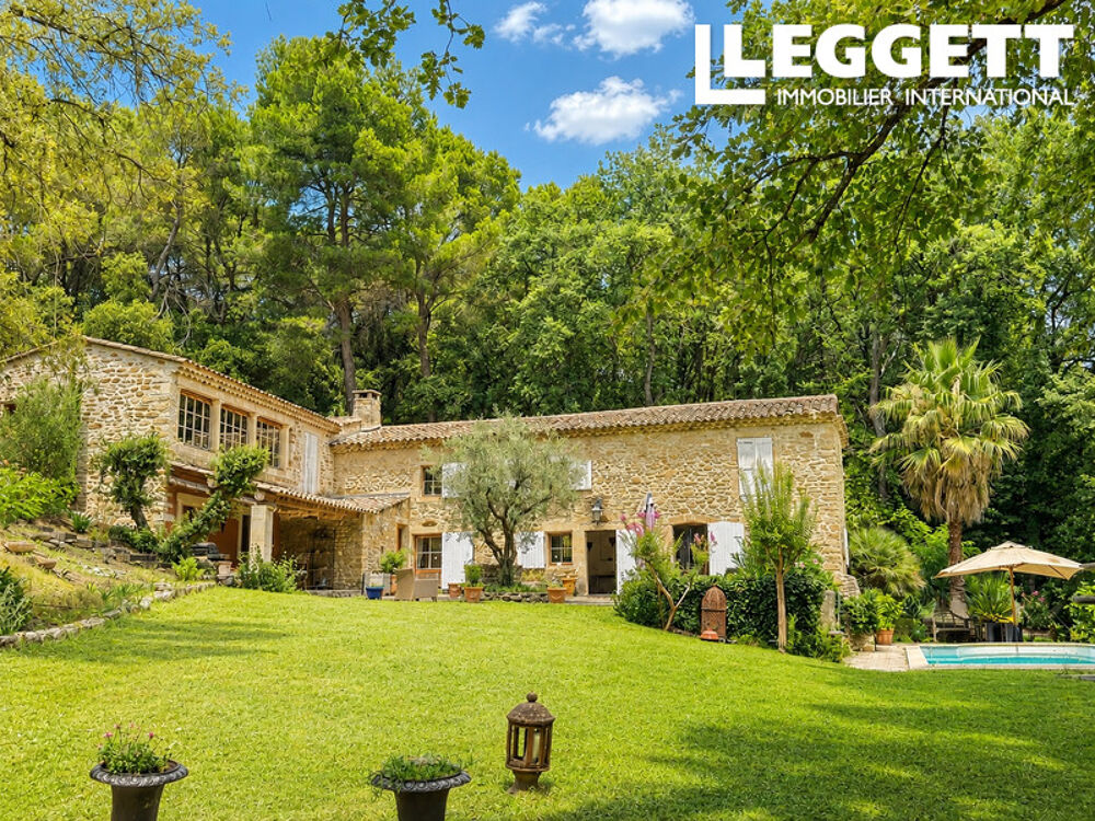 Vente Maison Enclave des Papes, Mas en pierre avec piscine, jardin arboré et cadre provençal d?exception au calme absolu Grillon