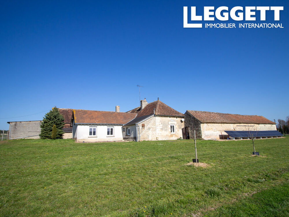 Vente Maison Corps de ferme de trois chambres avec de nombreuses dépendances à Marigny Marmande Marigny-marmande