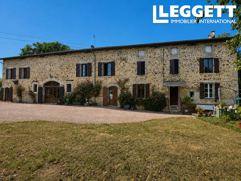 Vente Maison Domaine d?Exception de Deux Maisons, Deux Étangs &  Dépendances au C?ur de la Nature et 13 Hectares de terrain Les salles-lavauguyon
