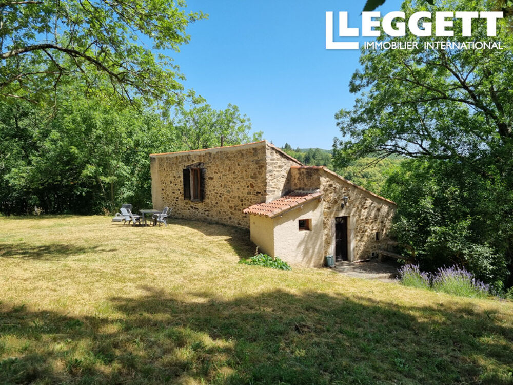 Vente Maison Maison de caractère en pierres de 1846 avec 3 hectares de bois. Calme absolu sans voisin Saint-pons-de-thomiÈres