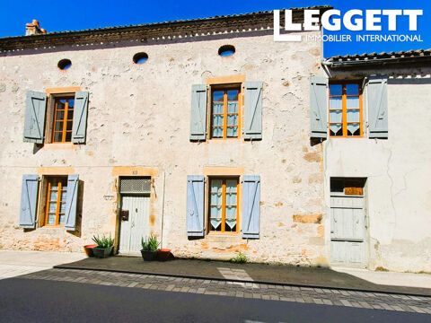   Charmante maison indépendante + 3 chambr, dans un village très prisé au bord de la rivière, près de Confolens Maison - 4 pièce(s) - 100 m²
