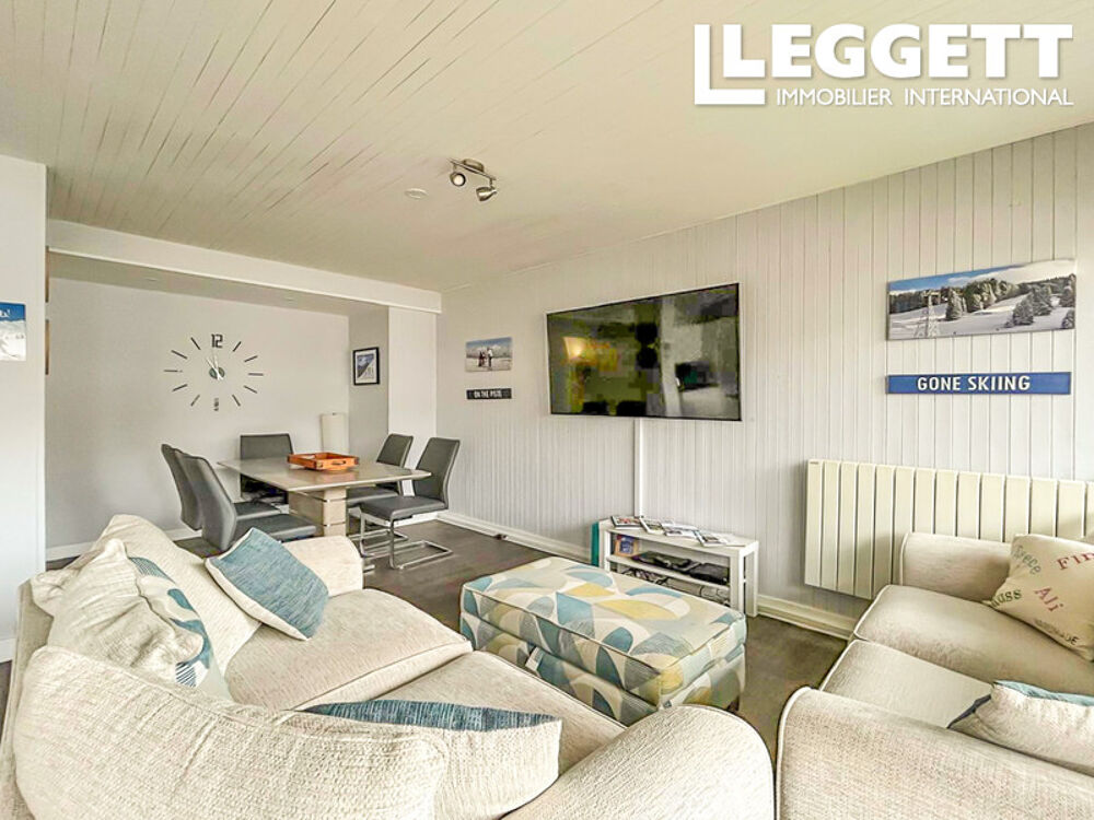 Spacieux appartement au 1er étage situé au c?ur des Gets, à proximité des commodités, y compris les télésièges