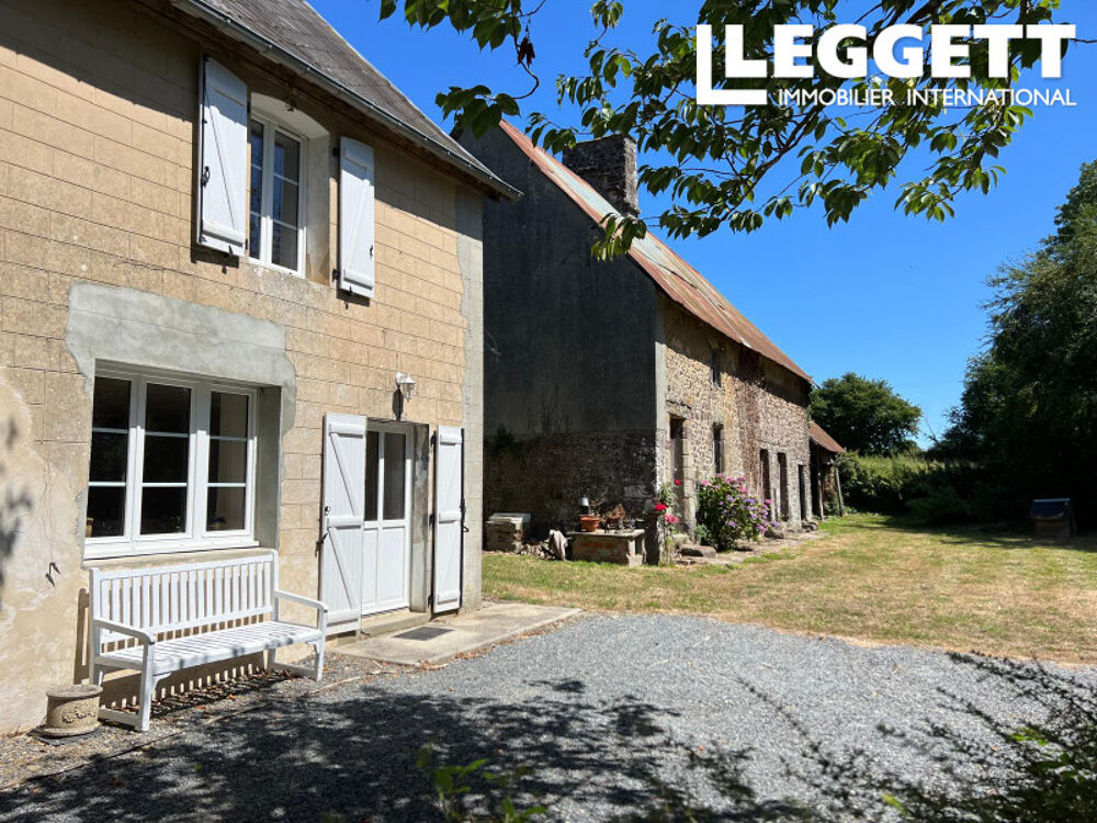 Vente Maison Propriété de campagne pleine de charme, grange et terrain de 2 000 m², à 1,5 km du village et 25 km de la côte Hambye