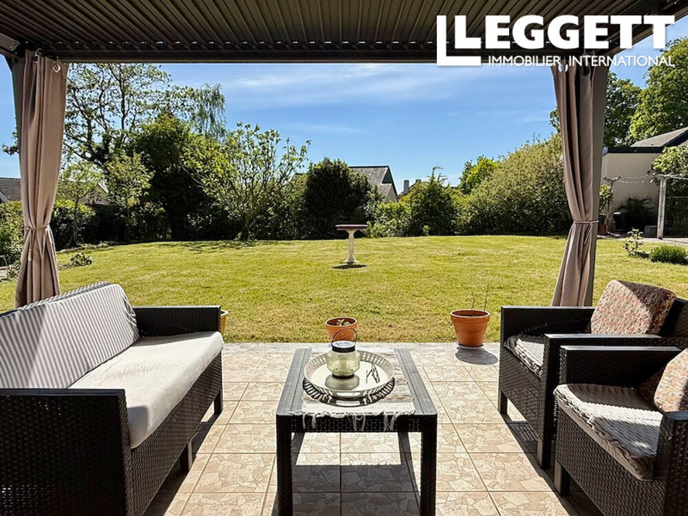 Bungalow 3 chambres avec garage et jardin, commerces à pied à Villaines-le-Juhel