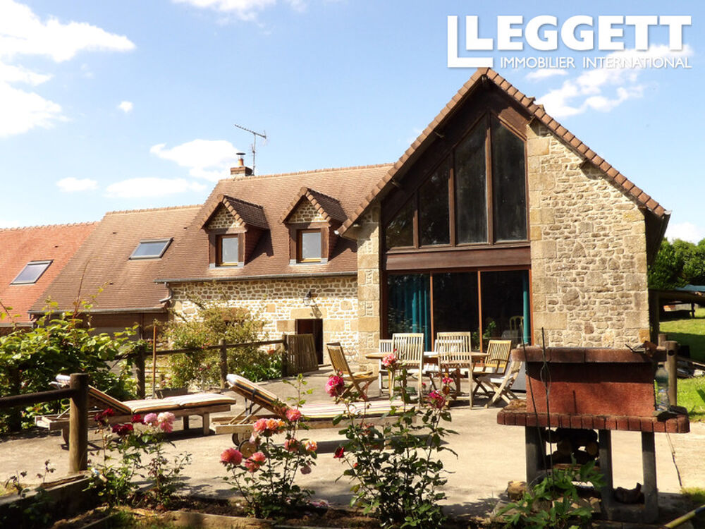 Vente Maison Très belle et grande propriété, avec un appartement T2  possibilité air b&b or gîte, terrain et grange. La fertÉ macÉ