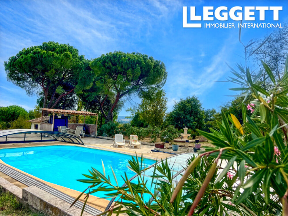 Vente Maison Magnifique propriété en pierre offrant vue panoramique  360°, terrain de 2,9 hectares,  piscine ,double garage Eymet