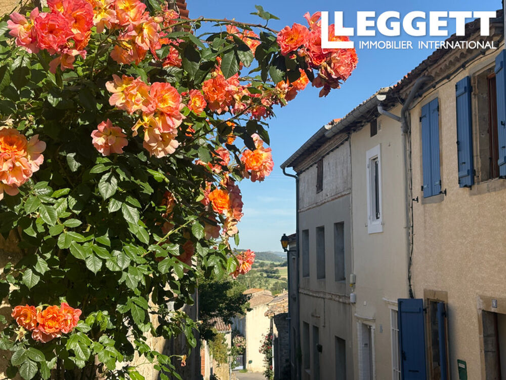 Vente Maison Villasavary - Maison de village atypique dotée de terrasses et d?un parking privé. Villasavary