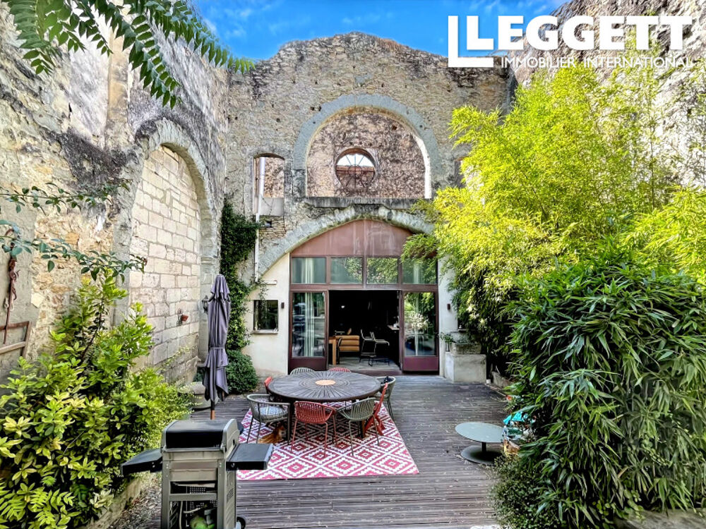 Vente Maison MAISON DE VILLAGE DU 15 ème siècle AVEC JARDIN ATTENANT ET PISCINE Villeneuve-lÈs-avignon