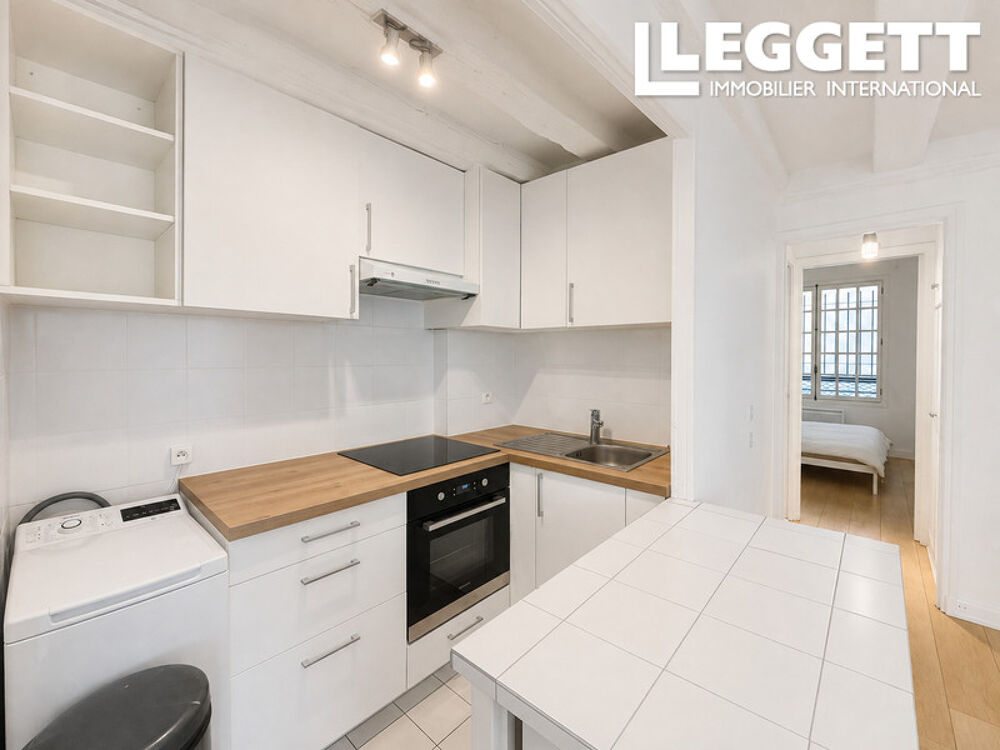 Vente Appartement Paris 5e ? Appartement 2 pièces de caractère au calme sur cour Paris 5