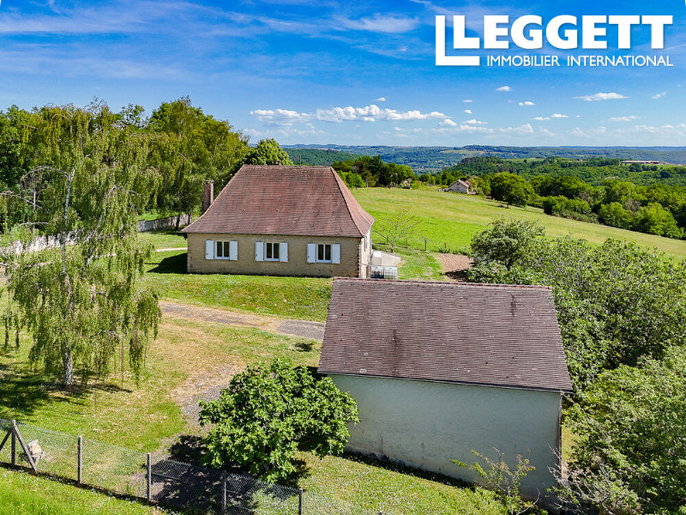 Vente Maison Maison de construction traditionnelle avec dépendances, un étang de pêche et une vue imprenable Beauregard-de-terrasson