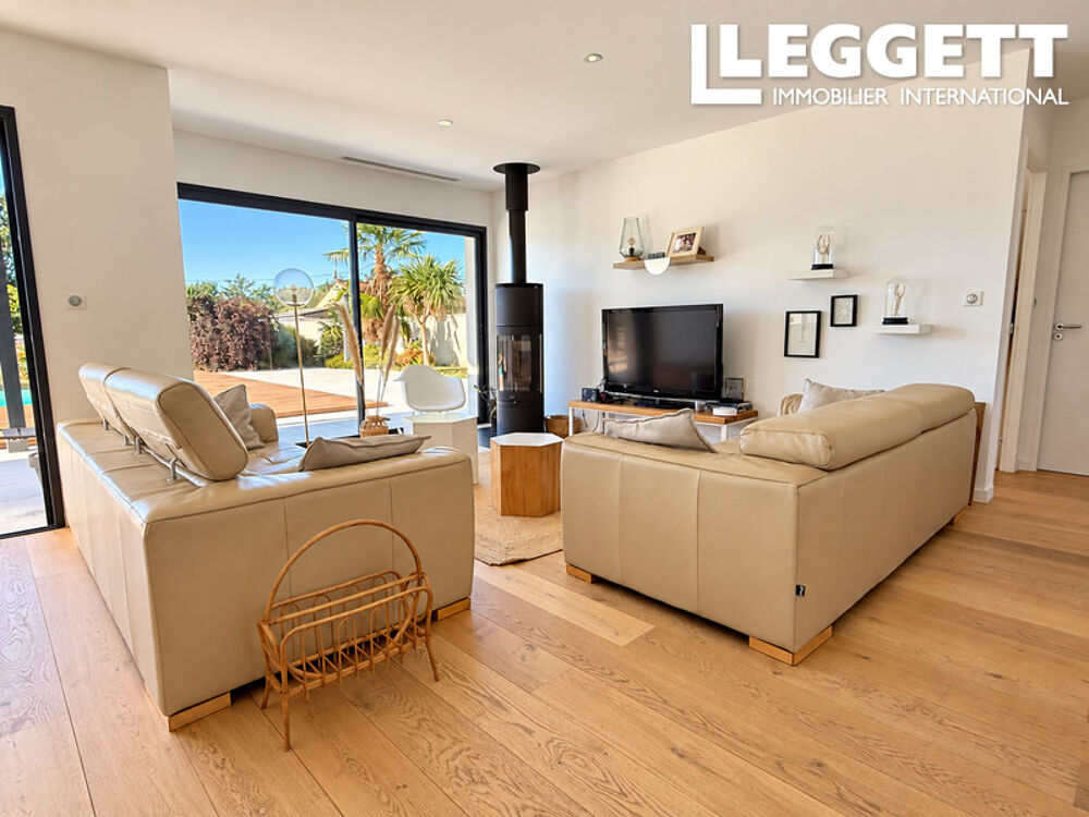Vente Maison Maison soigneusement conçue, prête à vivre, avec piscine chauffée et vue panoramique sur les Pyrénées Estancarbon