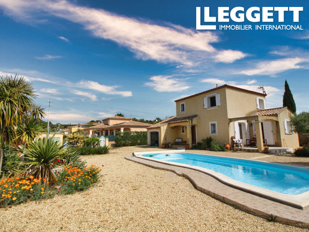Vente Maison Belle maison de 4 chambres, 2 salles d'eau, piscine, terrasse, garage. À 5 min du centre de Pézenas. PÉzenas