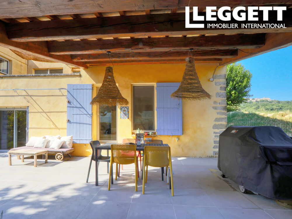 Vente Maison ST MARTIN DE CASTILLON, LUBERON - Très jolie maison d'hameau avec piscine, jardin et de belles vues! Saint-martin-de-castillon