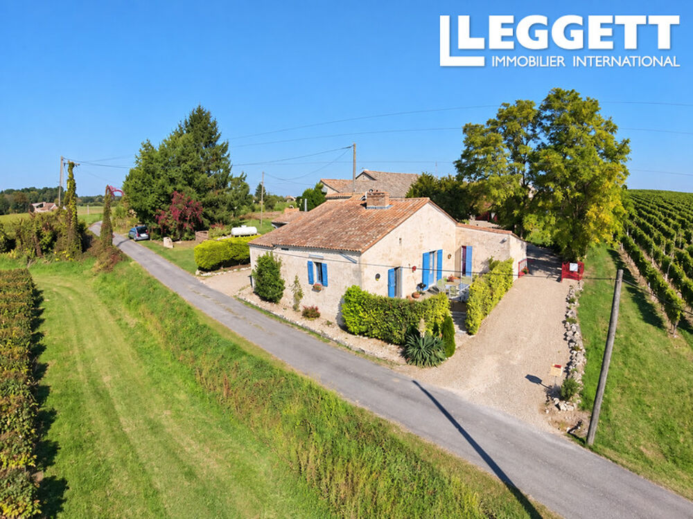 Vente Maison Charmante maison de 2 chambres avec studio indépendant et belle vue sur les vignes Carsac-de-gurson
