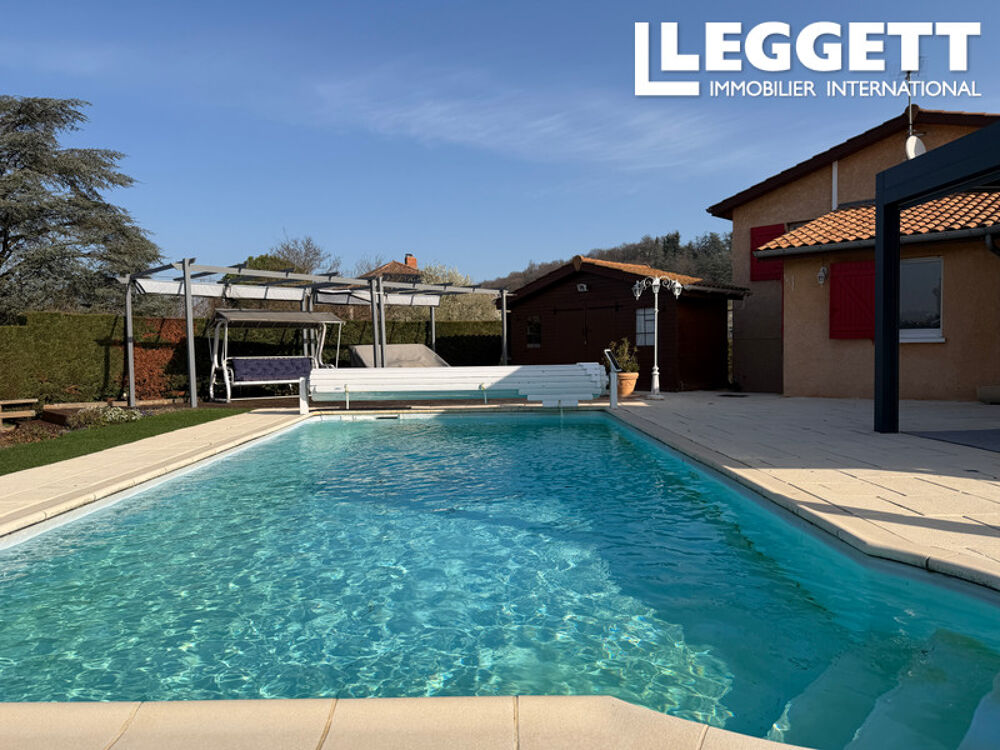 Vente Maison Maison contemporaine 180 m², vue Monts du Lyonnais, piscine et jardin sans vis-à-vis sur un terrain de 1000 m² Vourles