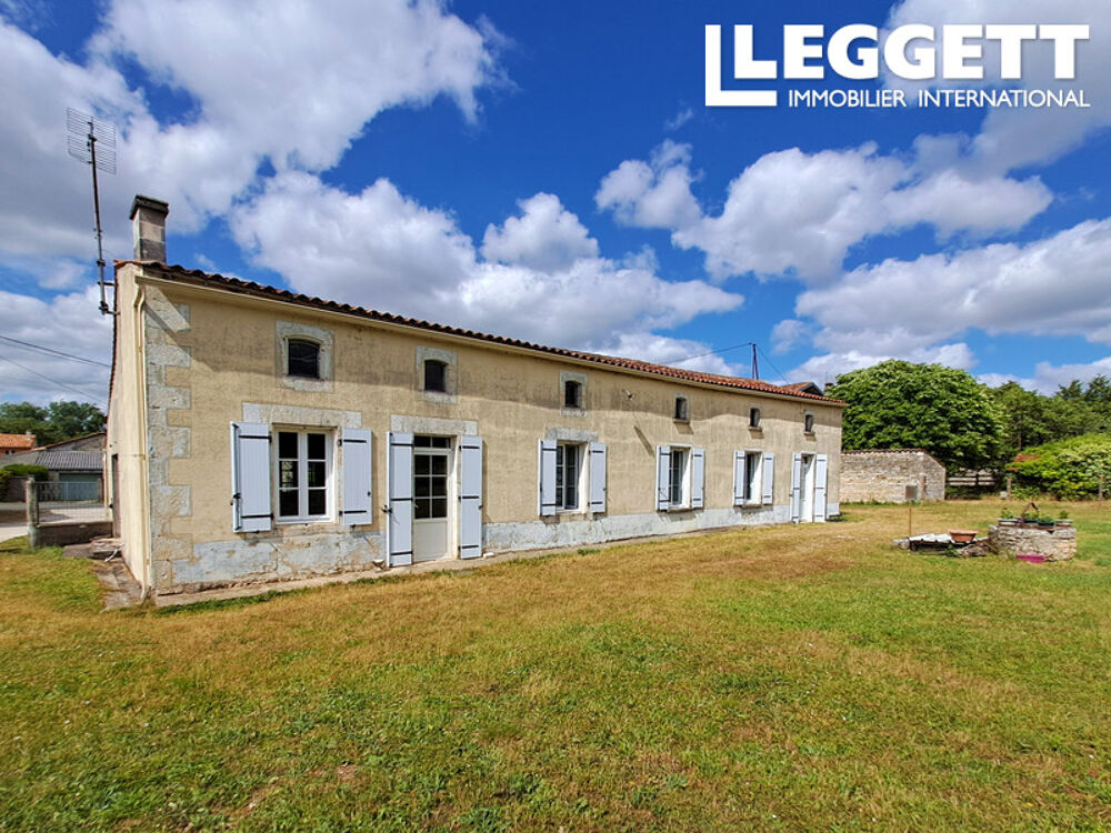 Vente Maison Maison en pierre de plain-pied avec grand jardin près d?un lac de baignade BarbeziÈres