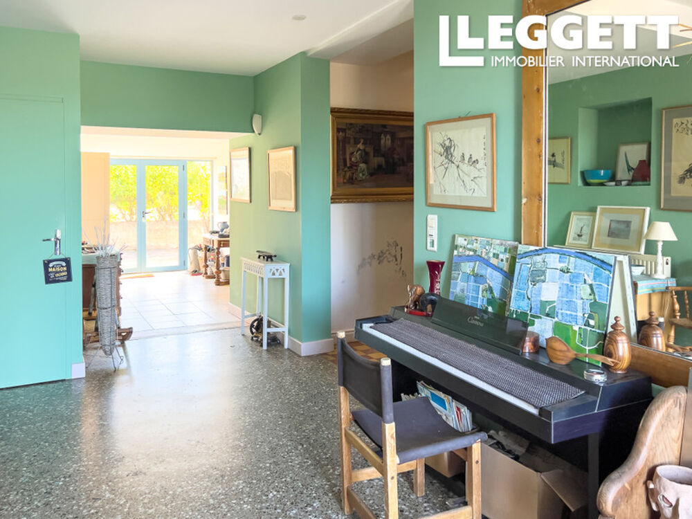 Vente Maison Grande maison de campagne de 7 chambres avec piscine, vignoble et chai équipé. Ancienne chambre d?hôtes. Duras