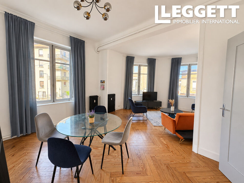 Appartement T3 de caractère vendu meublé avec cave, proche de la Bastide de Carcassonne