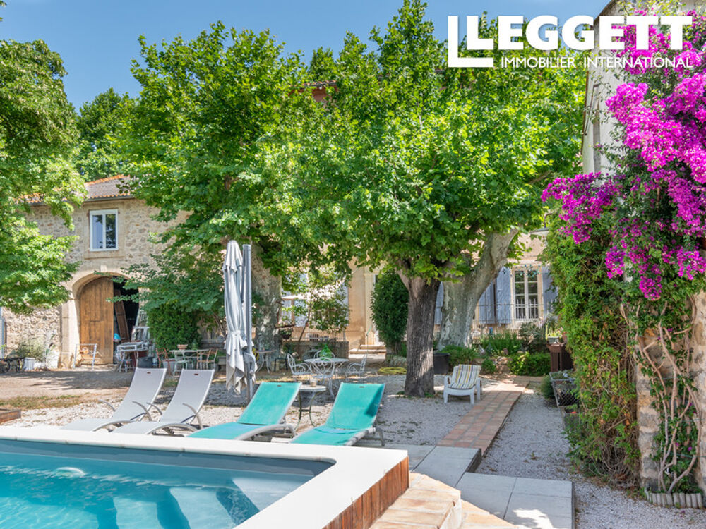 Vente Maison Maison de maître avec gîte rénové, jardin, piscine et garage à 5 km du Canal du Midi Canet