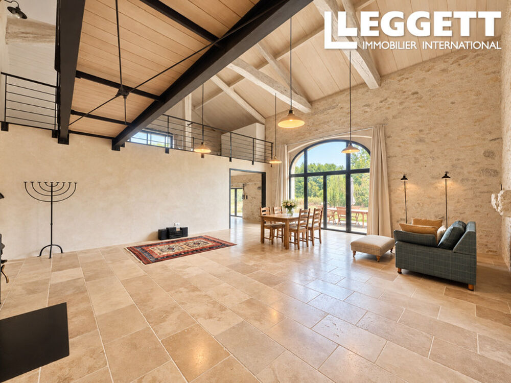 Vente Maison Magnifique maison en pierre rénovée sur plus de 8 hectares, à proximité de Duras et d?Eymet Duras