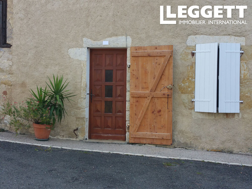 Vente Maison 1H de TOULOUSE, 15 mn de AUCH, maison en pierre au c?ur d'un beau village avec jardin de 320 m² non attenant Auch