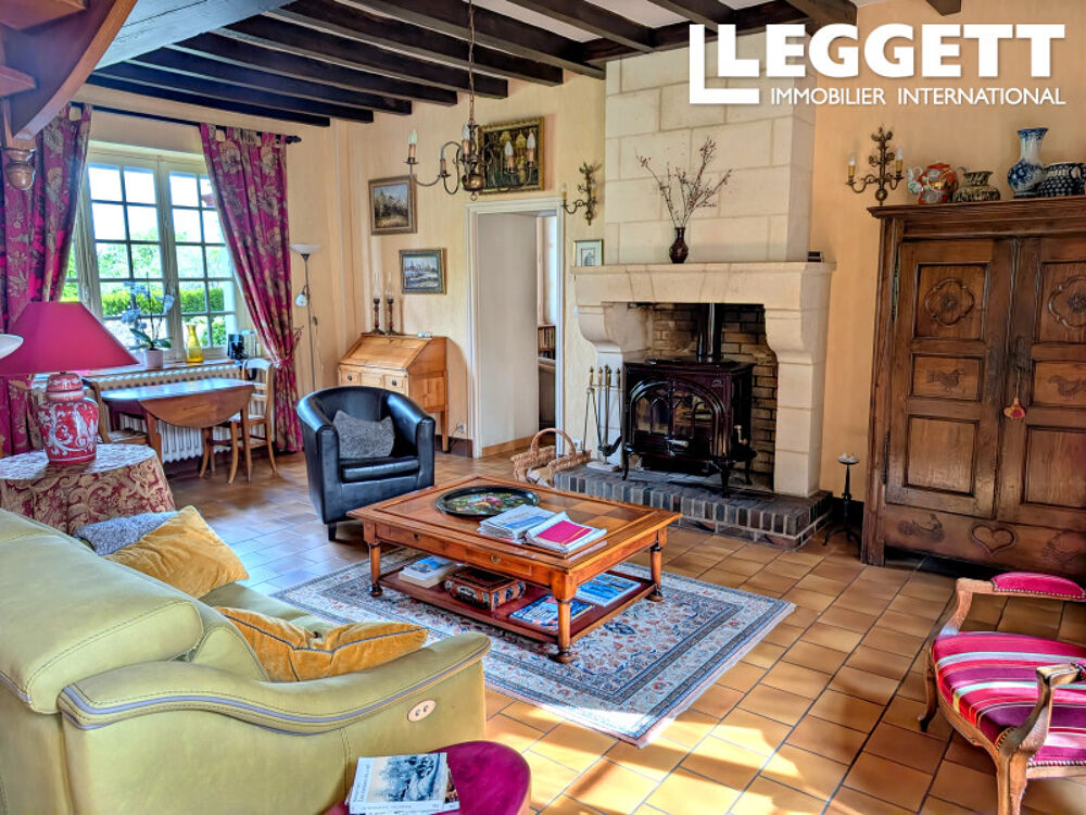 Vente Maison Superbe logis du XVIIe siècle en position dominant , en village avec dépendances  le tout sur 1H3... Cour-maugis sur huisne