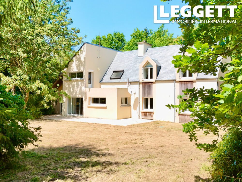 Vente Maison PLESTIN-LES-GREVES superbe maison d'architecte 5 chambres 4 km de la plage , terrain 18475 m2 bois/prairie Plestin-les-grÈves