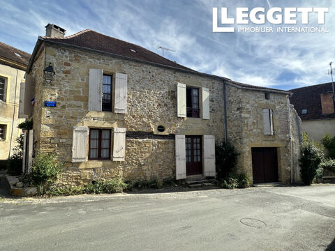 Maison en pierre avec garage et jardin située au c?ur de la ville historique d'Excideuil. 72150 Excideuil (24160)