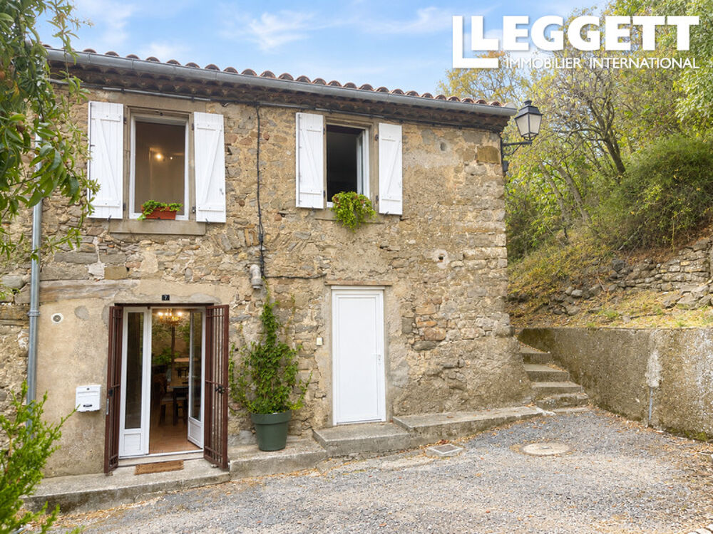 Vente Maison Montlaur ? une charmante maison de village en pierre, située dans un village prisé des Corbières. Val-de-dagne