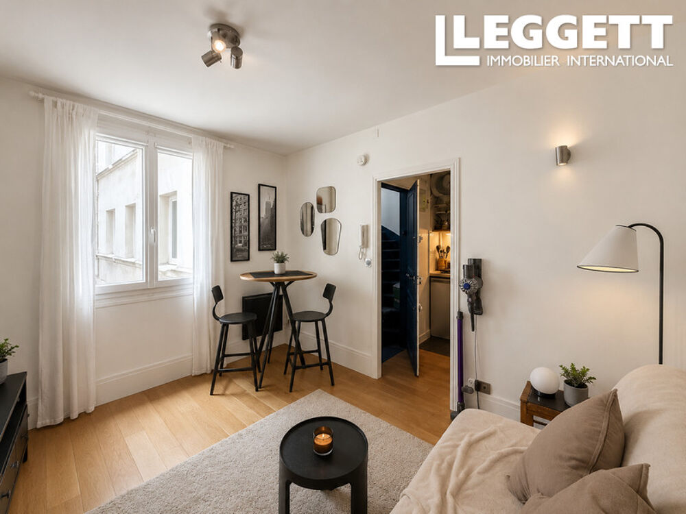 Vente Appartement Île Saint-Louis | Charmant Studio Rénové au Calme | 2e Etage Ascenseur<br /> Paris 4
