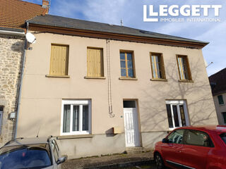 Vente Maison Charmante maison de 2 appartements séparés (dont 1 actuellement loué), cour, dans une jolie ville Creusoise Auzances