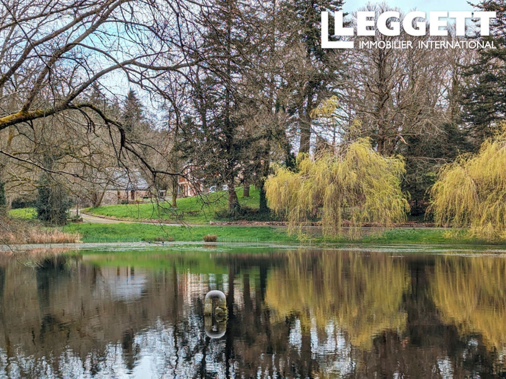 REDUITE! Charmant moulin à eau + maison de 3 chambres, 2 lacs sur environ 6,5 hectares de campagne pittoresque