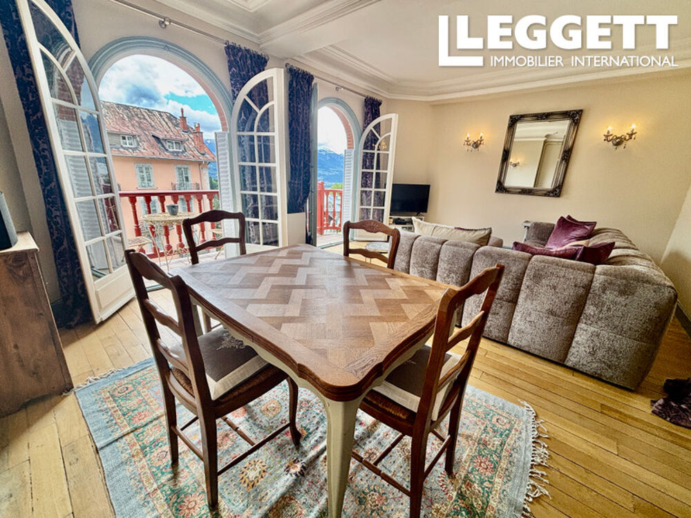 Appartement de 48 m² À VENDRE à Saint-Gervais les Bains immeuble historique rénové, 300m du centre, skibus