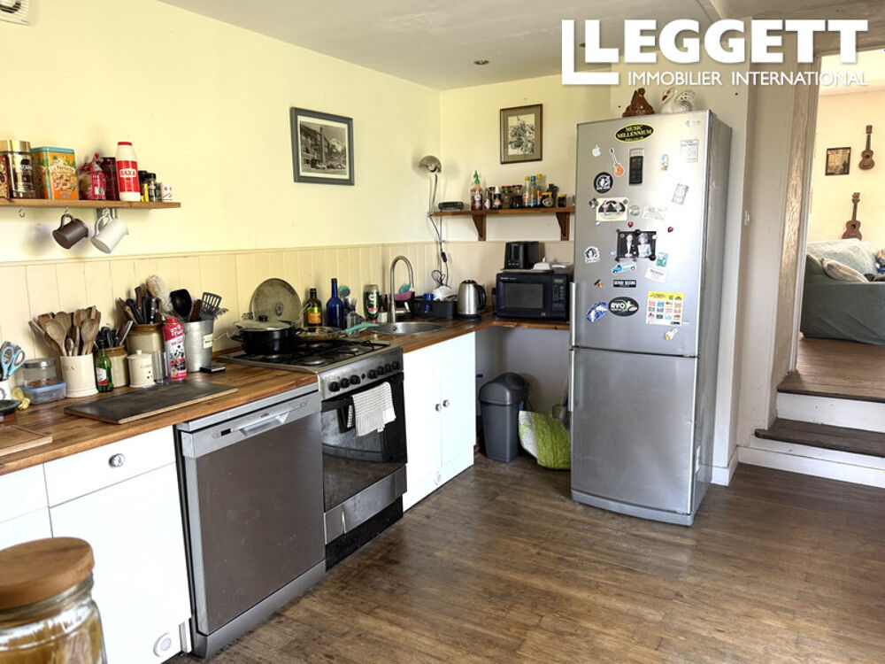 Vente Maison Pour les amoureux de la nature : charmante maison avec deux chambres et un beau jardin en bord de rivière Gouex