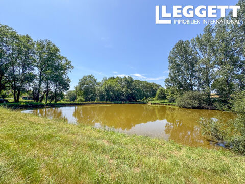   Étang privé de pêche de 1 800 m² sur terrain de 6 975 m² ? Campagne vendéenne Maison