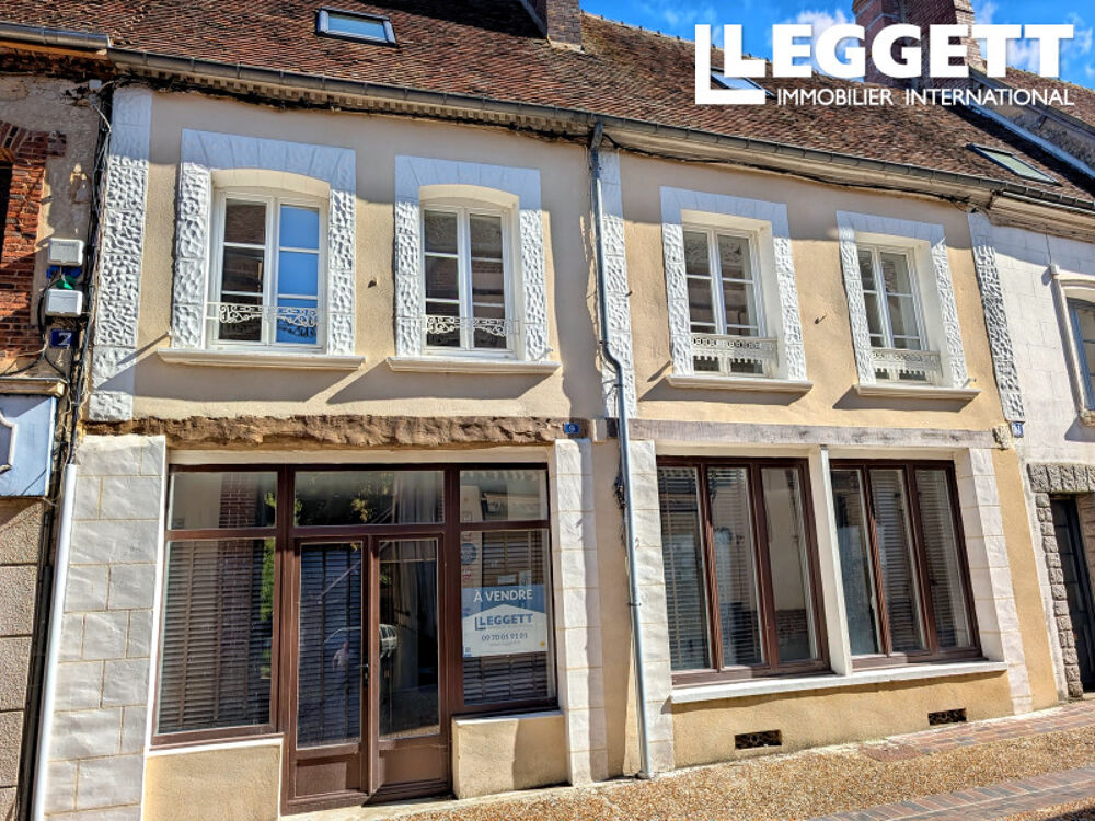 Maison de village de caractère avec cour, remise et jardin séparé à Longny-les-Villages
