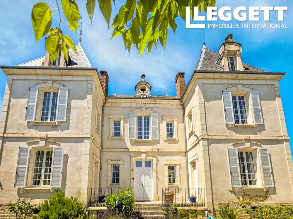 Élégante Maison de Maître du XIXe siècle avec piscine, jardin clos à 21 km de Chablis