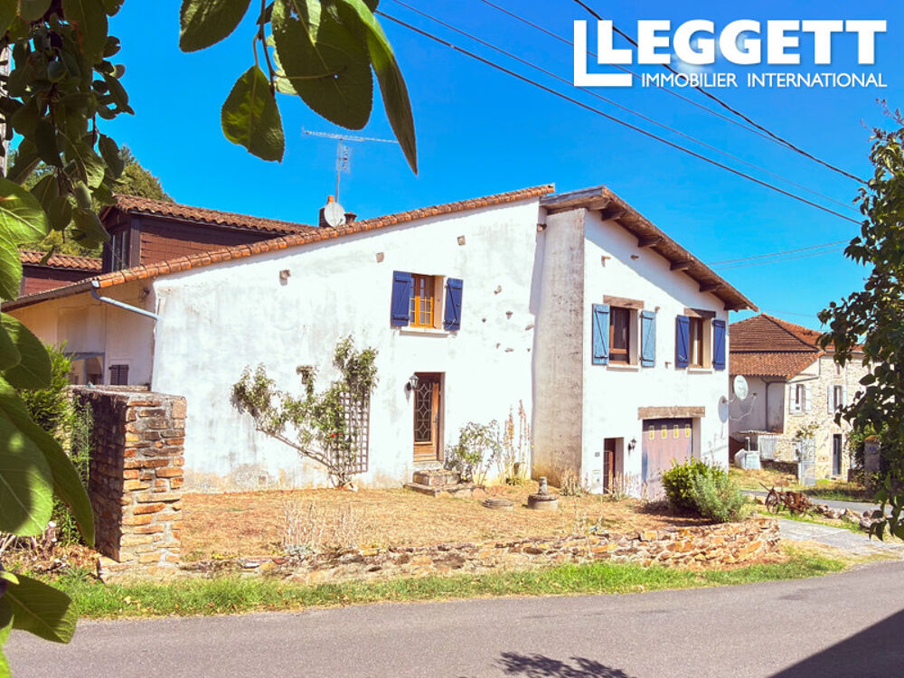 Deux maisons de deux chambres, très bien entretenues, avec jardin, grange, cour et projet de rénova