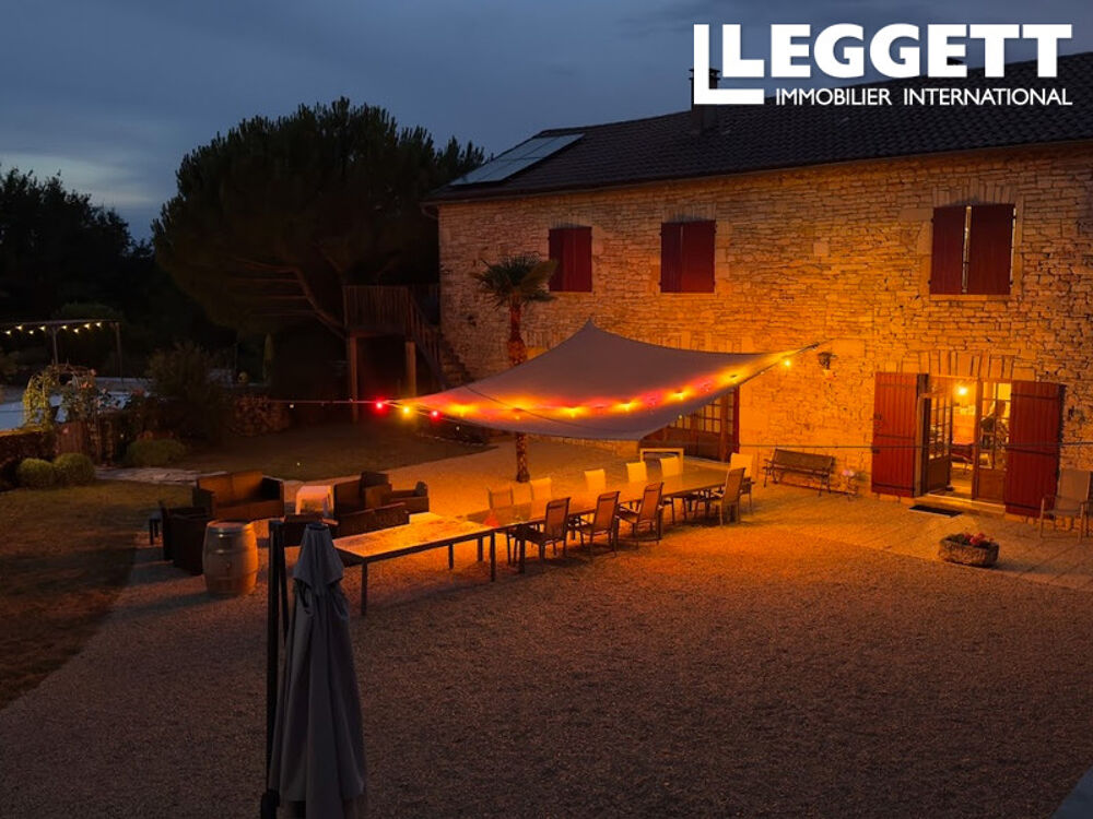 Vente Maison Domaine de caractère avec gîtes, chambres d'hôtes et maison principale ? Une propriété d'exception dans le Lot Pontcirq