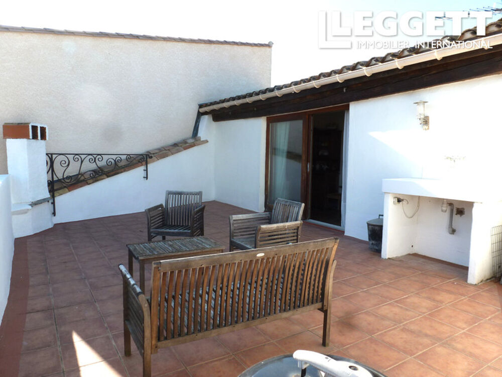 Charmante maison de village T4 de caractère, 2 sde, grande terrasse avec vues, petite remise, proche canal.