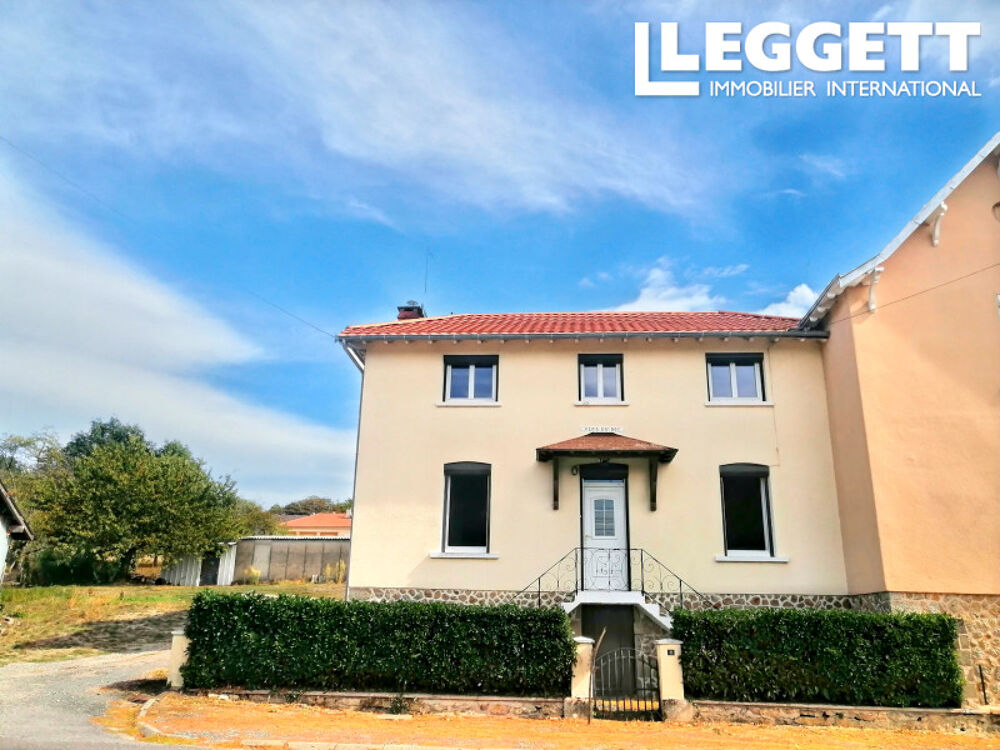 Vente Maison Maison semi-attenante, 3 chambres, jardin et 2 dépendances, sortie de village  Saint-mathieu